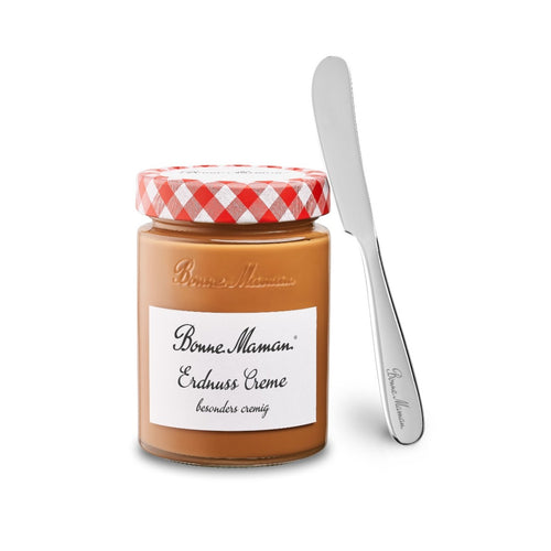 Arašídový krém - extra krémový + kovový roztírací nůž - Bonne Maman AT - 1