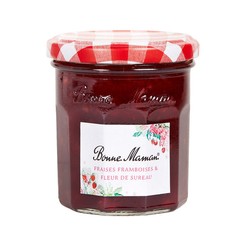 Jahoda a malina s bezinkami - Bonne Maman AT - 1