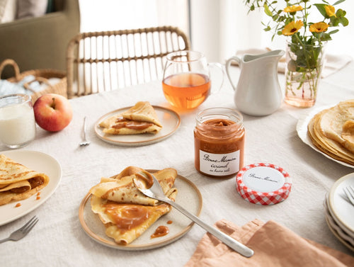 Karamel se slaným máslem + kovová lžíce na pomazání - Bonne Maman AT - 3