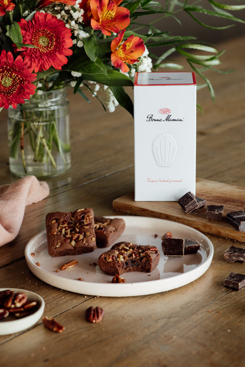 Čokoládové pekanové brownies - Bonne Maman AT - 1